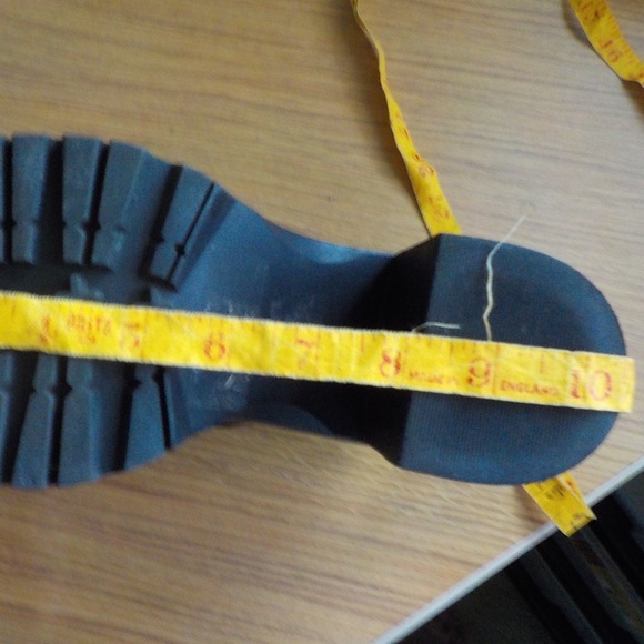 NEW Platform Black Block Heel Boot NWOT - Picture 8 of 9